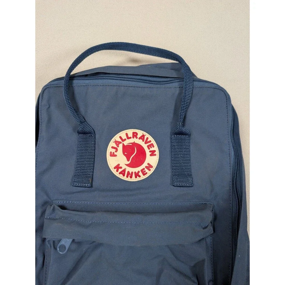 Fjallraven Kanken Classic Backpack Navy Blue 23510 School Travel Bag Sweden